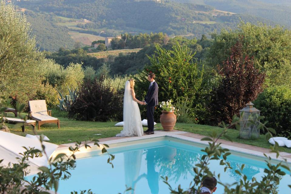 Wedding view and landscape