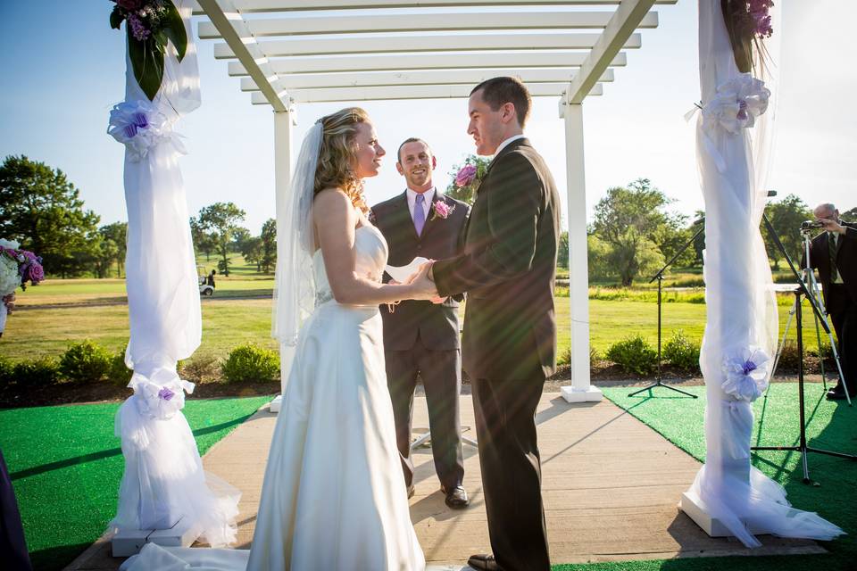 Outdoor ceremony