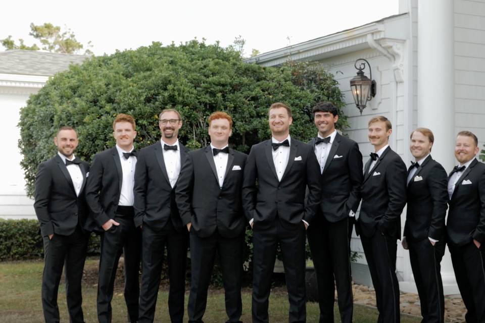 Groomsmen formals