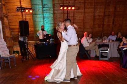 Couple dancing