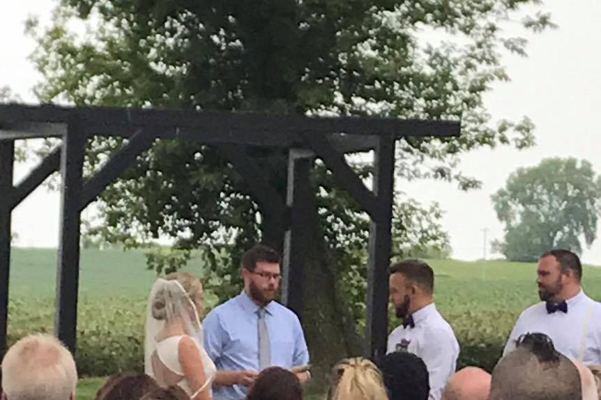 Wedding ceremony