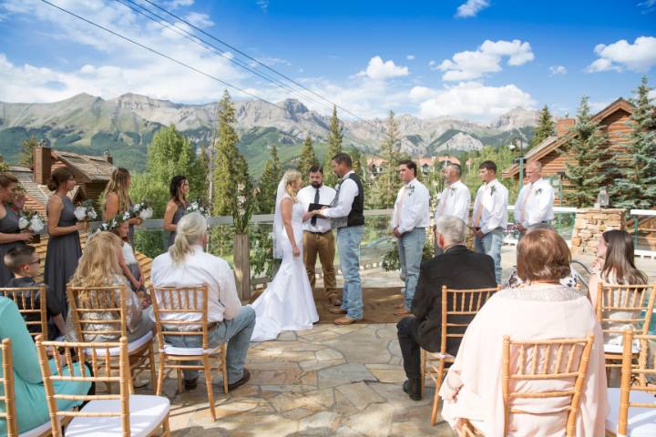 Ceremony On The Pool Deck