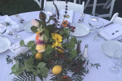 Event table setup
