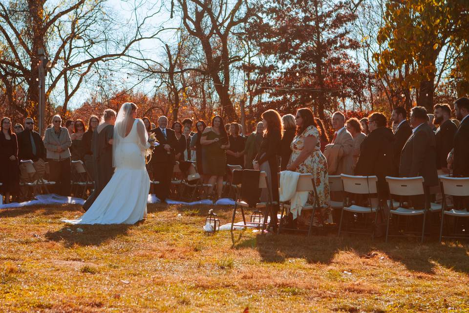 Bridal procession