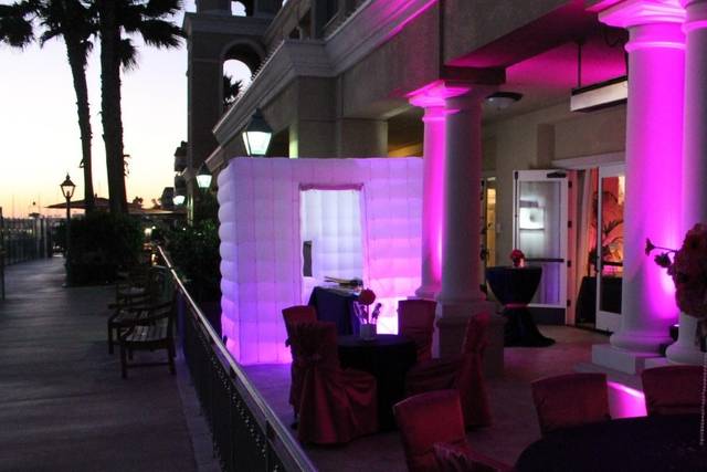 Purple lighting