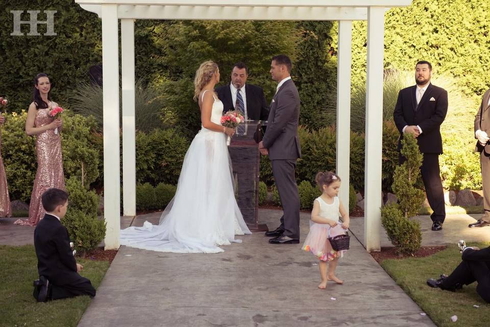 Indoor ceremony