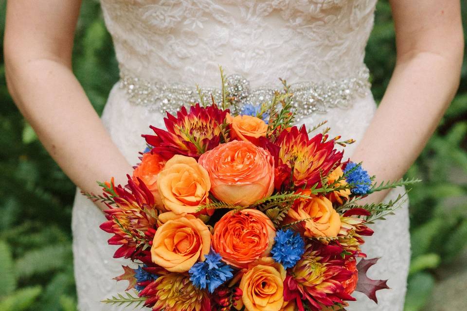 Summer colored bouquet