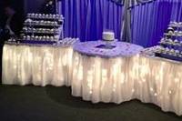 Cupcake buffet area