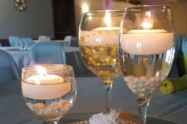 Candle centerpiece