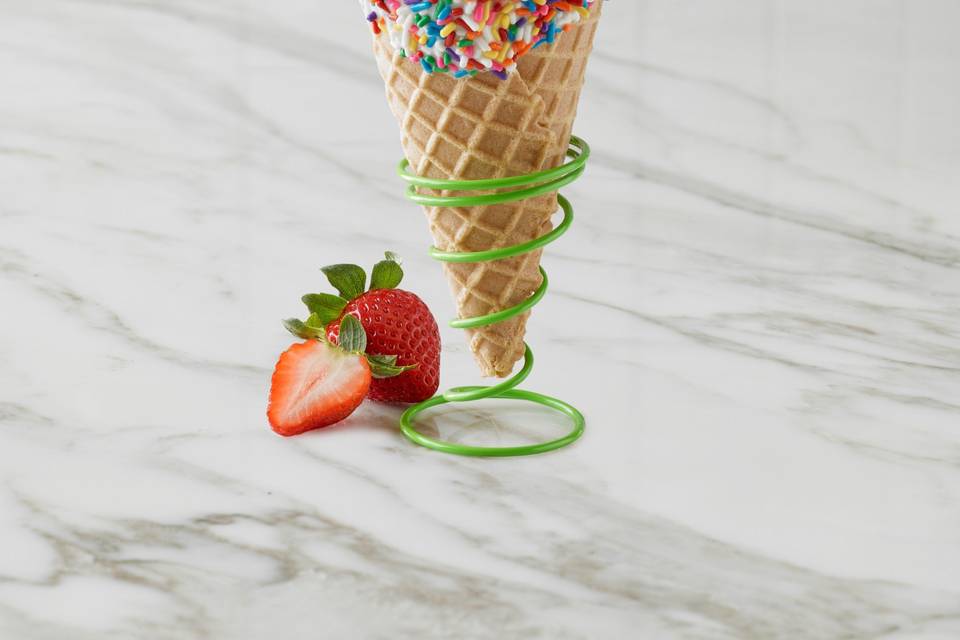 Strawberry ice cream