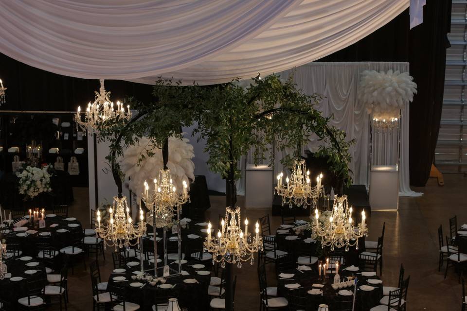 Chandelier Bar