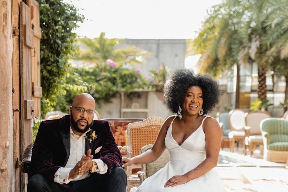 Bride and groom