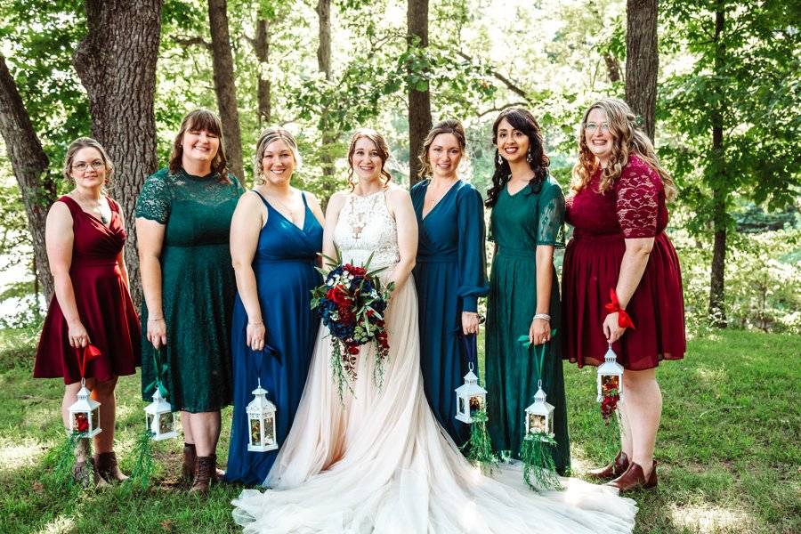 Front view/bridal party H/MU