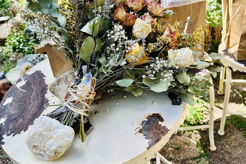 Dry Bridal Bouquet