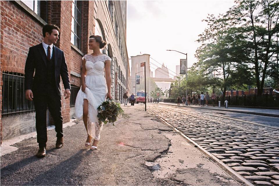 Brooklyn wedding on film