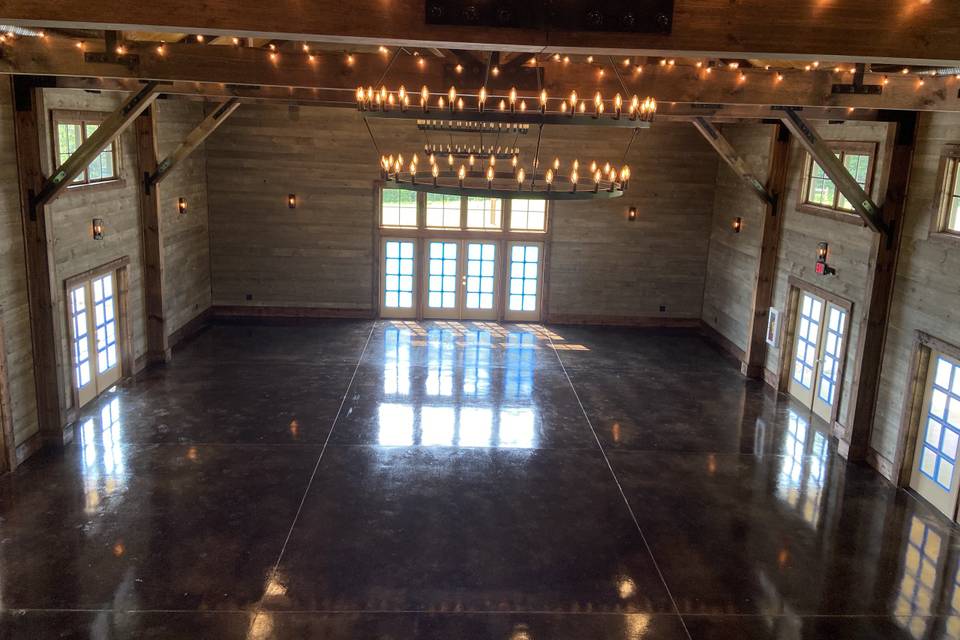 Event Barn Interior