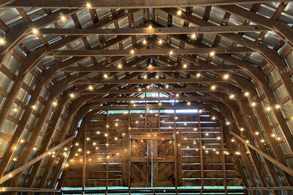 Old Red Barn Interior