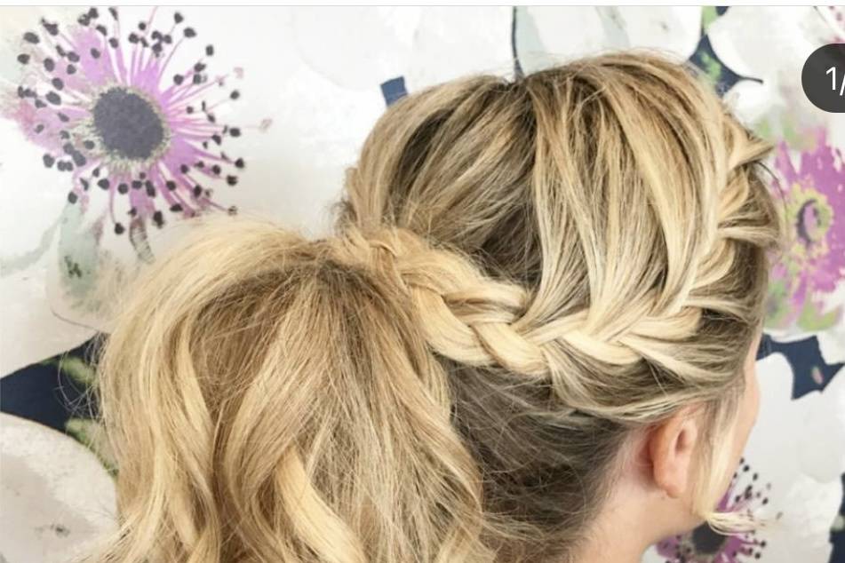 Special event updo