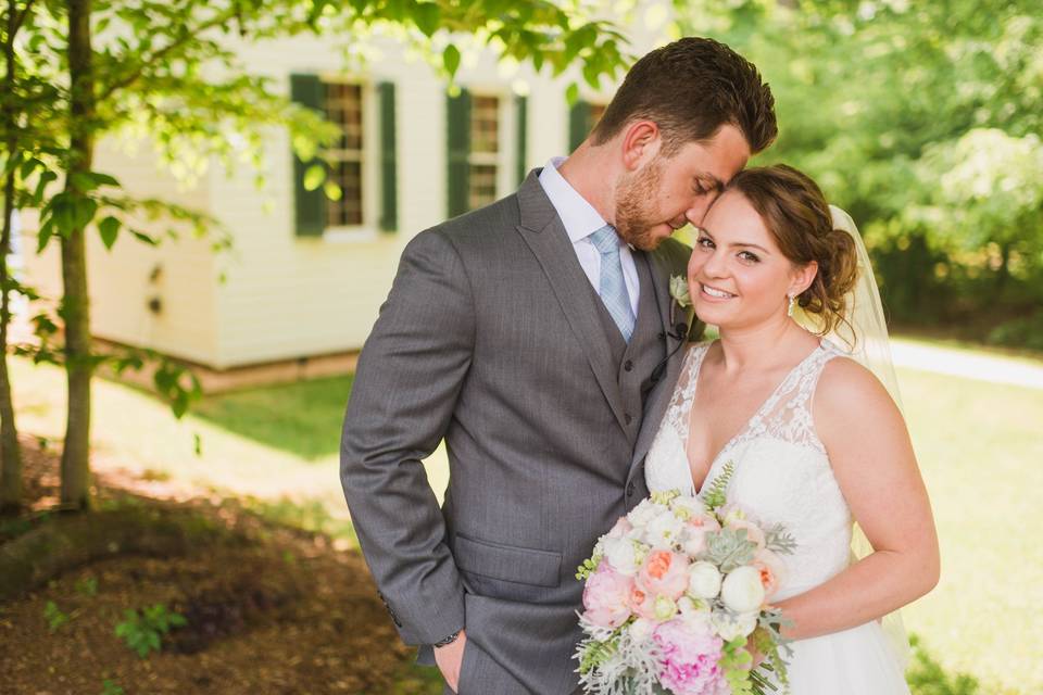 Bride and Groom portriats