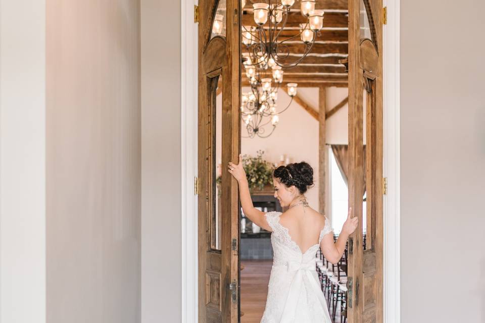 Historic chapel doors