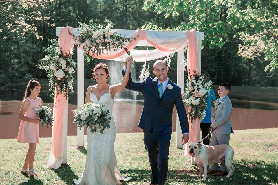 Pergola ceremony