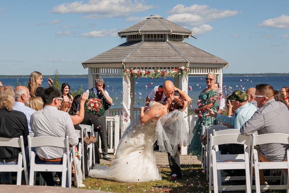 Waterfront Gazebo Ceremony