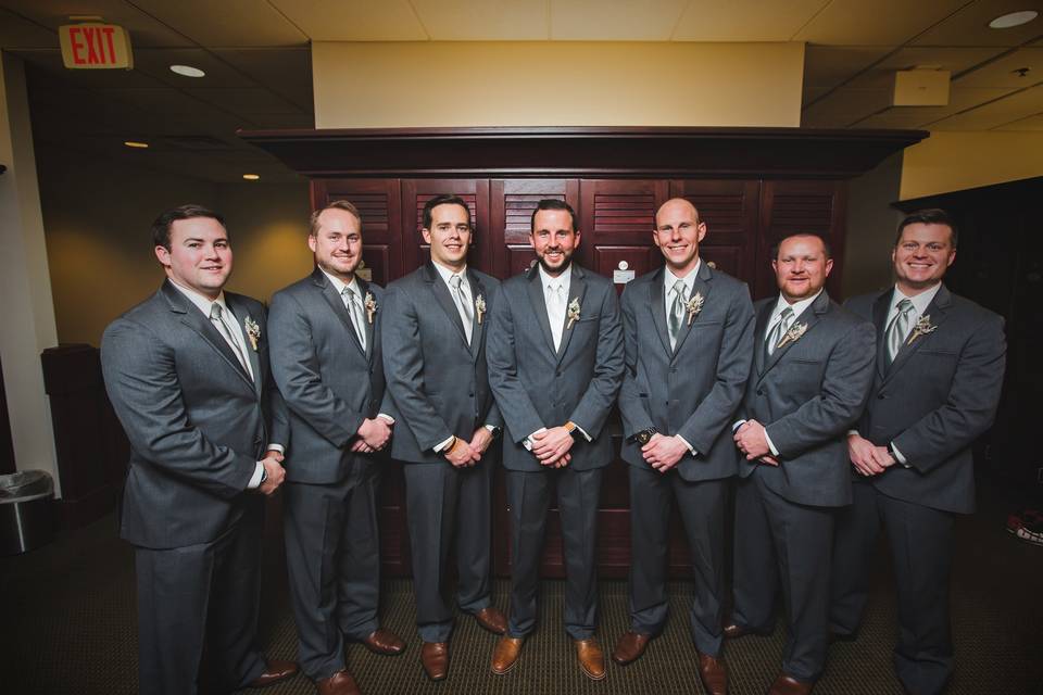 The groomsmen