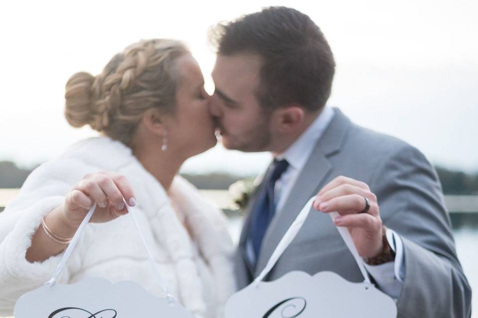 Bride and groom