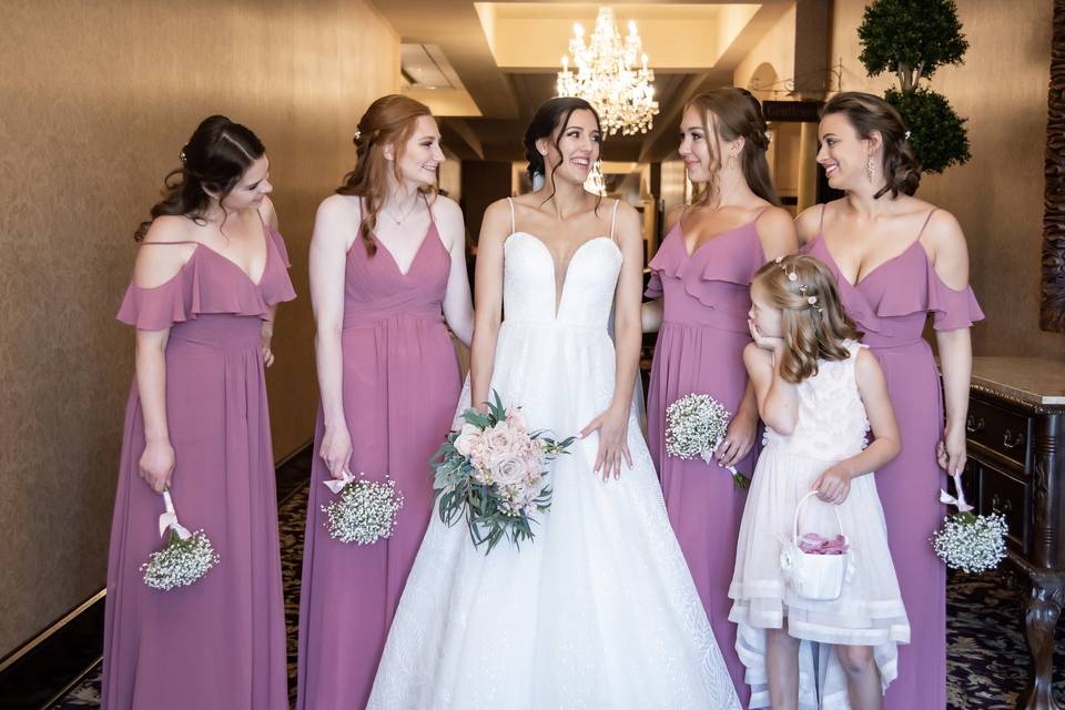 Bridesmaids in Rosewood