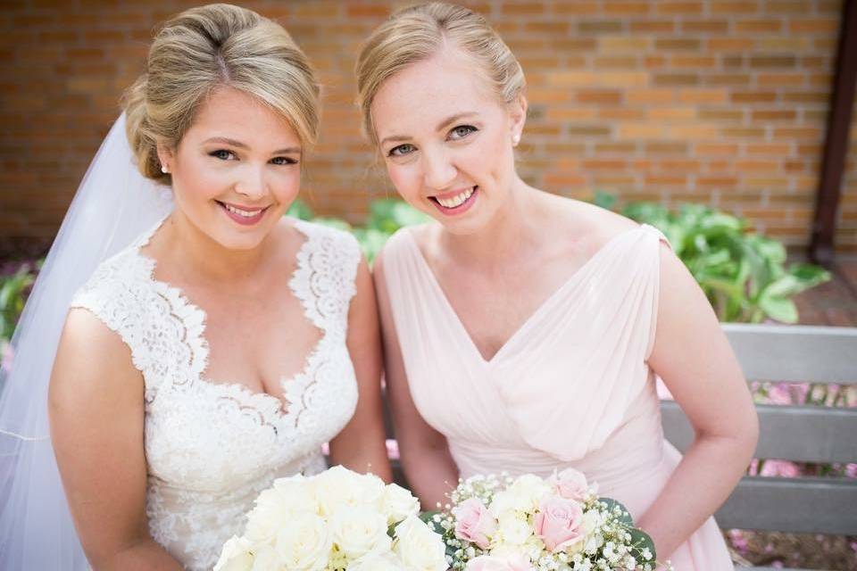 #Pierresbride and bridesmaid