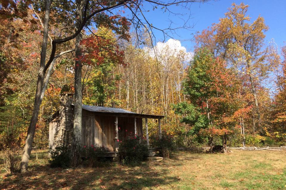 Rustic 1800's style cabin