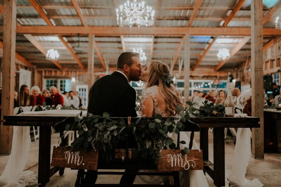 Carriage House barn, reception