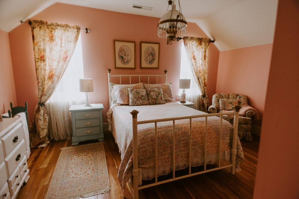 Manor house upstairs bedroom