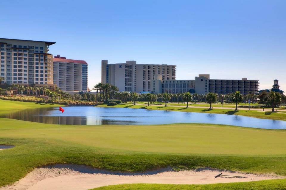 Hilton Sandestin Beach Golf Resort & Spa is located by four championship golf courses.
