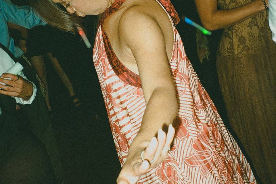 Guest dancing 35mm film