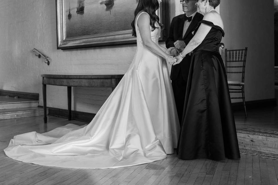 First look with parents