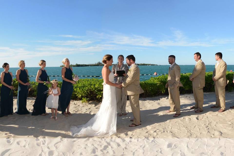 Beach Terrace Ceremony