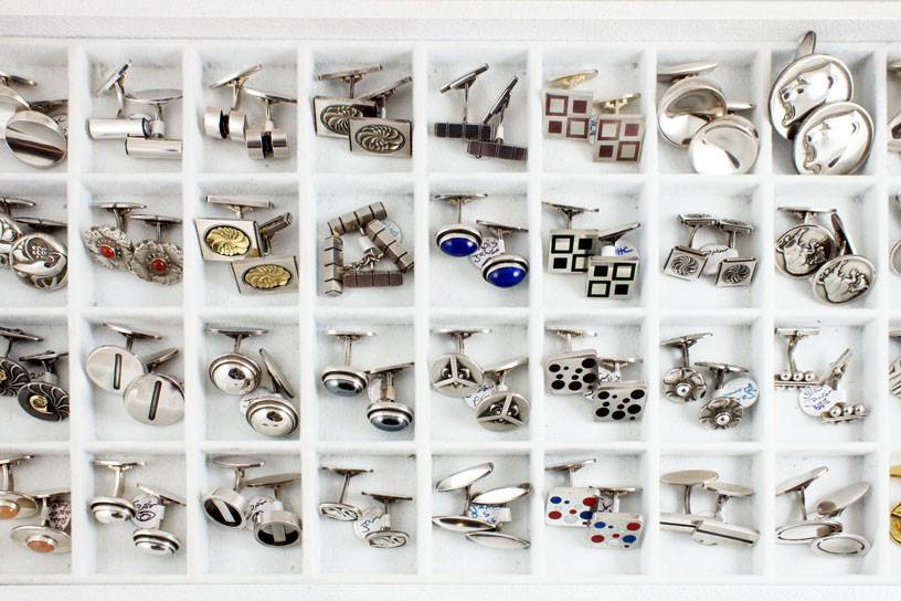 Georg Jensen Silver Cufflinks perfect best groomsmen gifts.