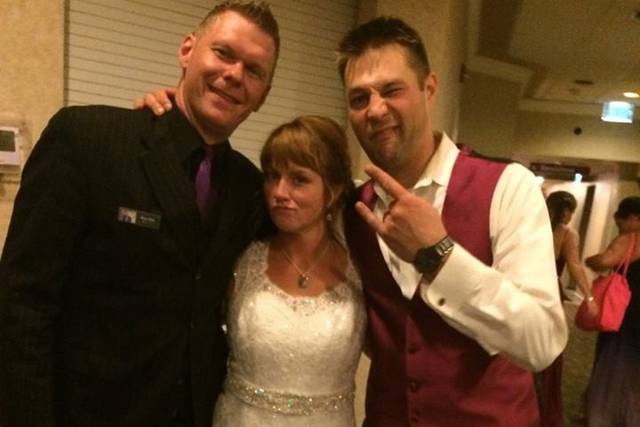 The newlyweds
