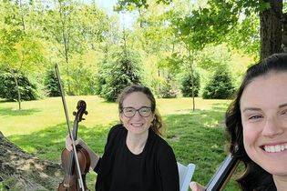 Cello, Violin Duet