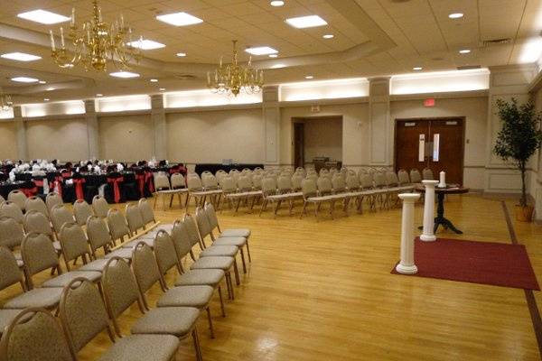 Ceremonies/Receptions at Five Points Memorial Hall