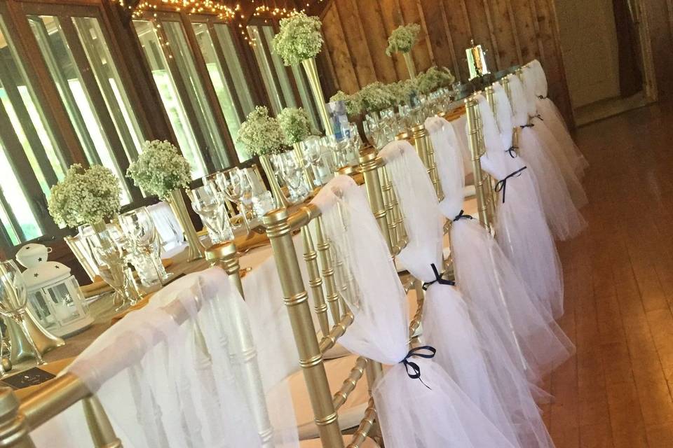 Wedding set-up