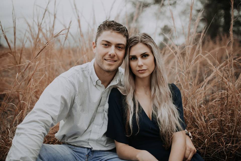 Corbin and Alyssa's engagement photoshoot