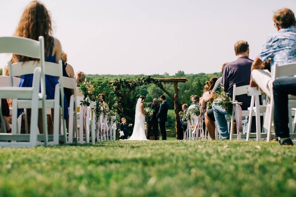 The ceremony