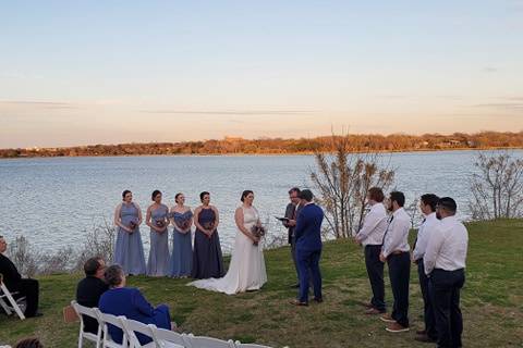 Outdoor ceremony