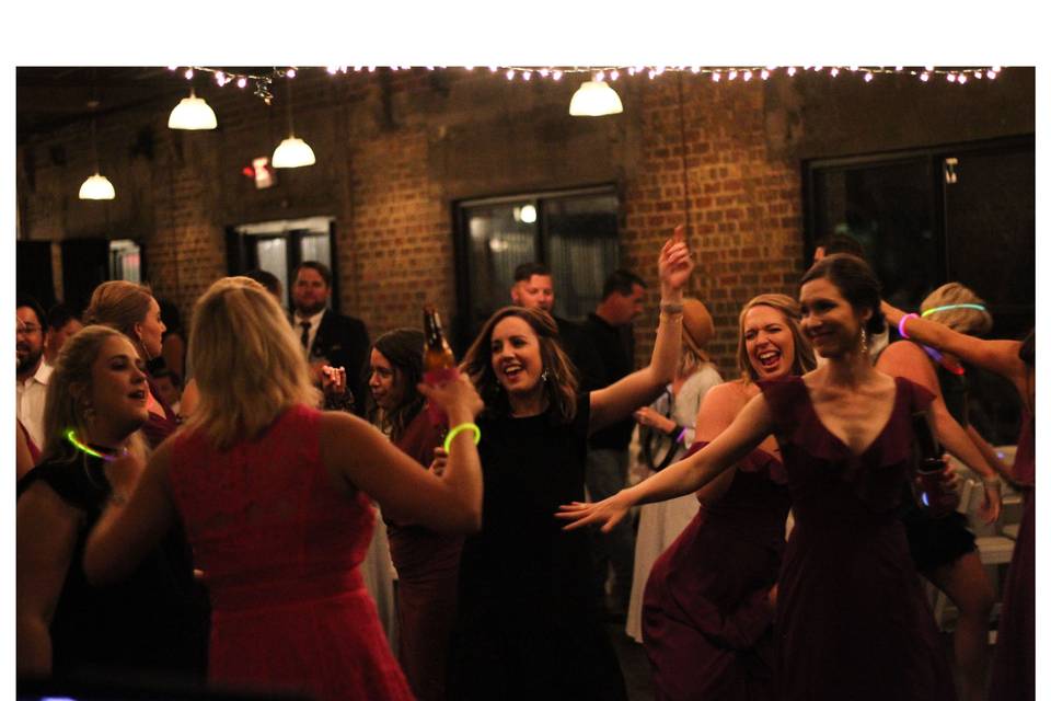 Reception dance floor