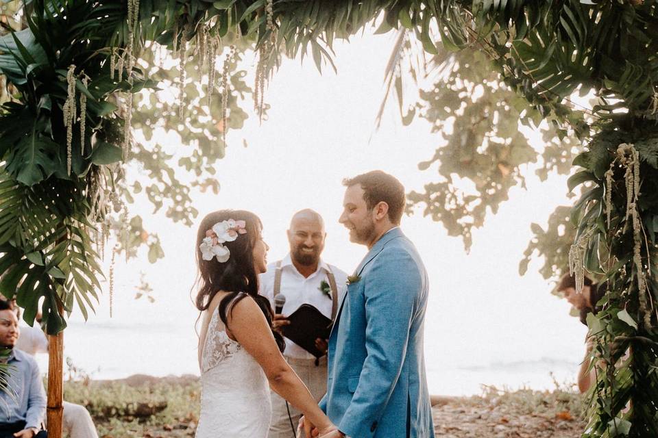 Bride and groom