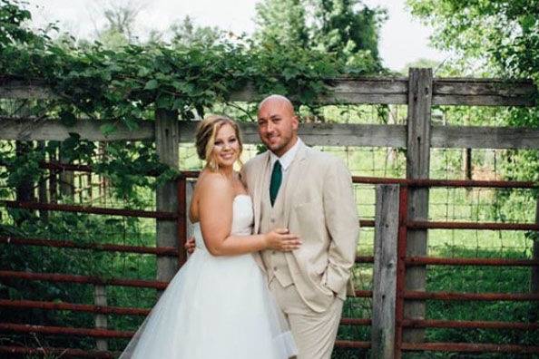 The newlyweds | Photo by Jessica Meek