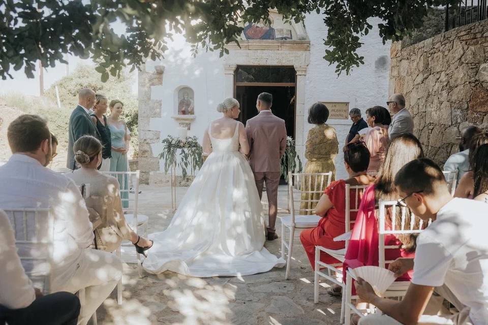 Orthodox wedding ceremony.