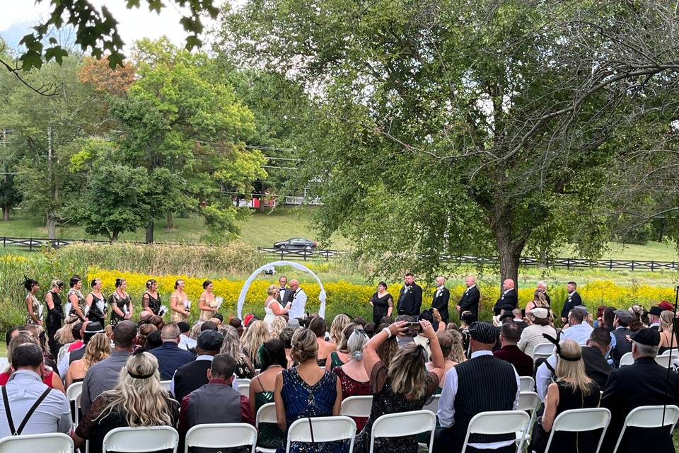 Outdoor Ceremony!